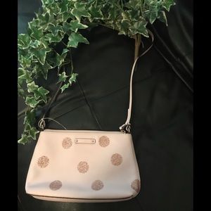Kate Spade pink heaven lane Ramey glitter purse